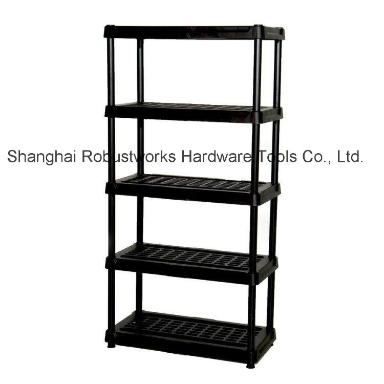 5 Tiers Heavy Duty Plastic Storage Shelf (9044184)