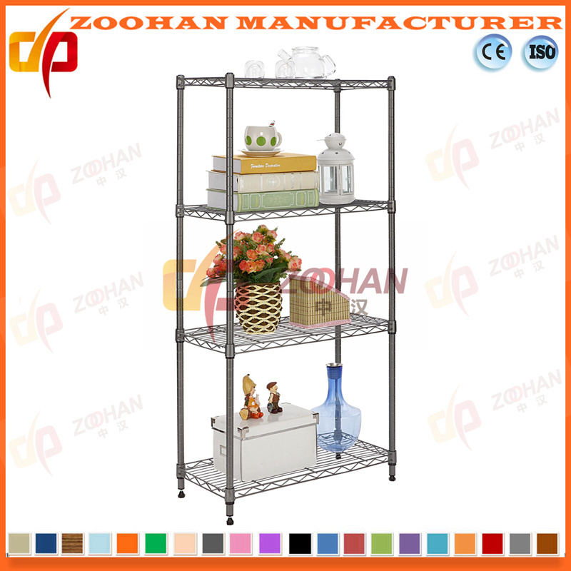 4 Layers House Storage Wire Metal Shelf (Zhw1)