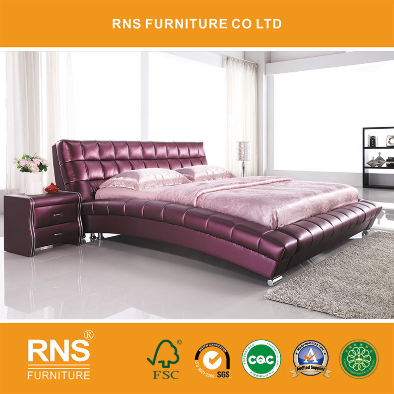 A910 New Design Single Leather Bed