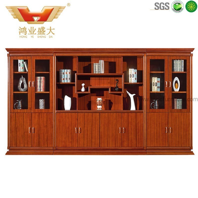 High Class Wooden Office File Cabinet/Bookcase