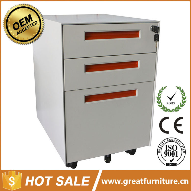 Combination Electronic Digital Locking Mobile Drawer Cabinet