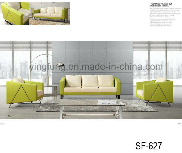 New Design Office Furniture Modern Leather Sofa (SF-627)