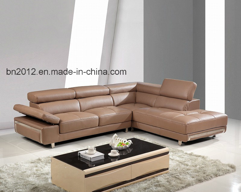 Modern Corner Leather Sofa (SBL-9127)