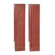 Hot Sale on Italy Market Wood Grain Metal Gun Cabinets