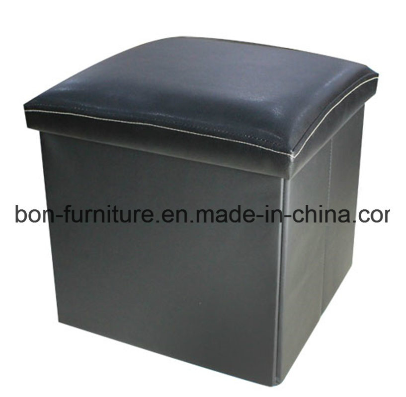 Printed Cube Storage Ottoman PVC Non Woven