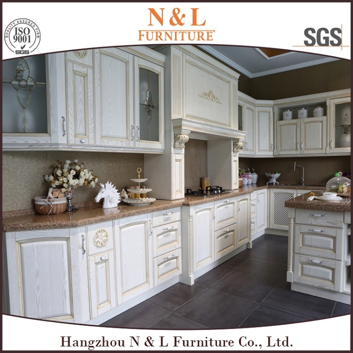 Wooden Kitchen Cabinet Furniture Solid Wood Kitchen Cabinet