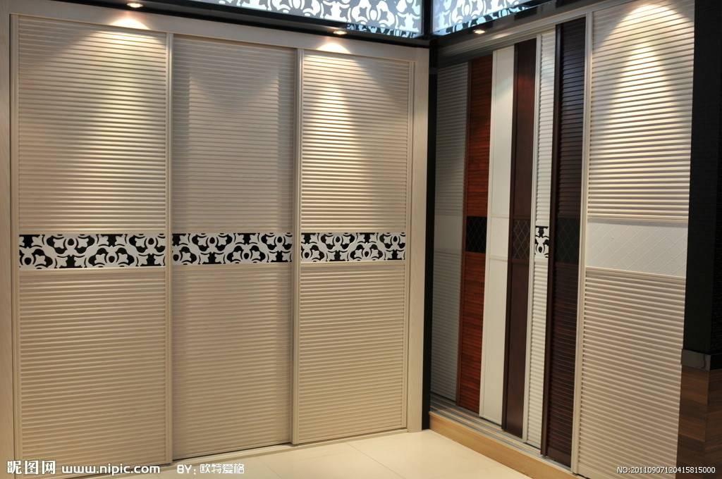 Modern Bedroom Closet Wood Wardrobe Cabinets