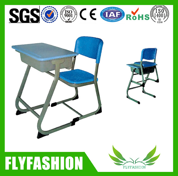 Modern Metal Frame School Desk and Chair (SF-60S)