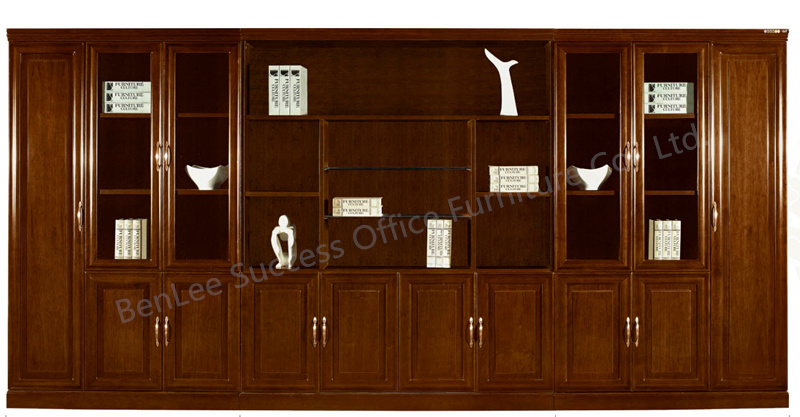 Modern Wooden Office Furniturefile Filling Cabinet & Bookcase (BL-W015)