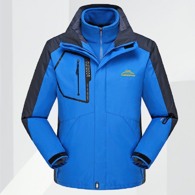 Winter Outdoor Sport Waterproof Windbreaker Unisex Full Zipper Snowboad Jackets