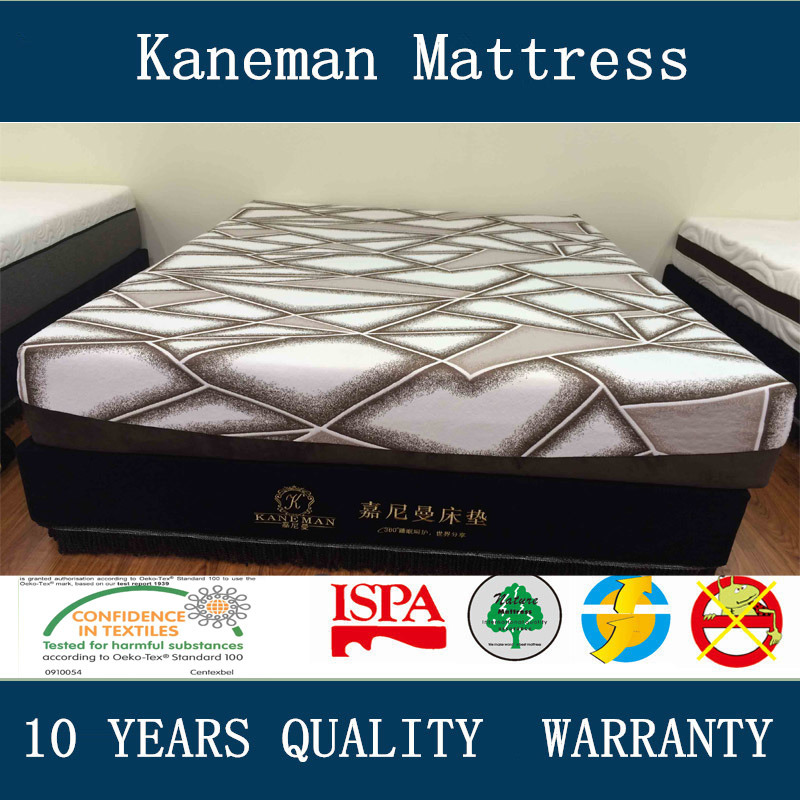 Luxury U. S. a and European Style Compress Visco Memory Foam Mattress