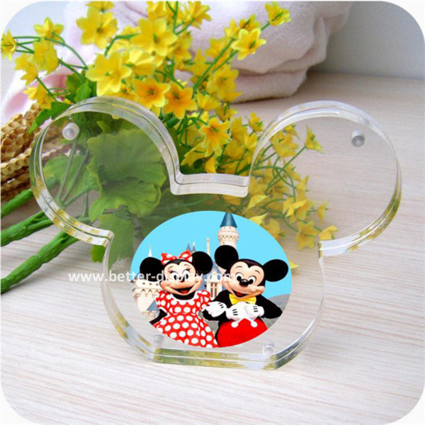 Acrylic Kids Mickey Mini Acrylic Photo Frame (BTR-U1054)