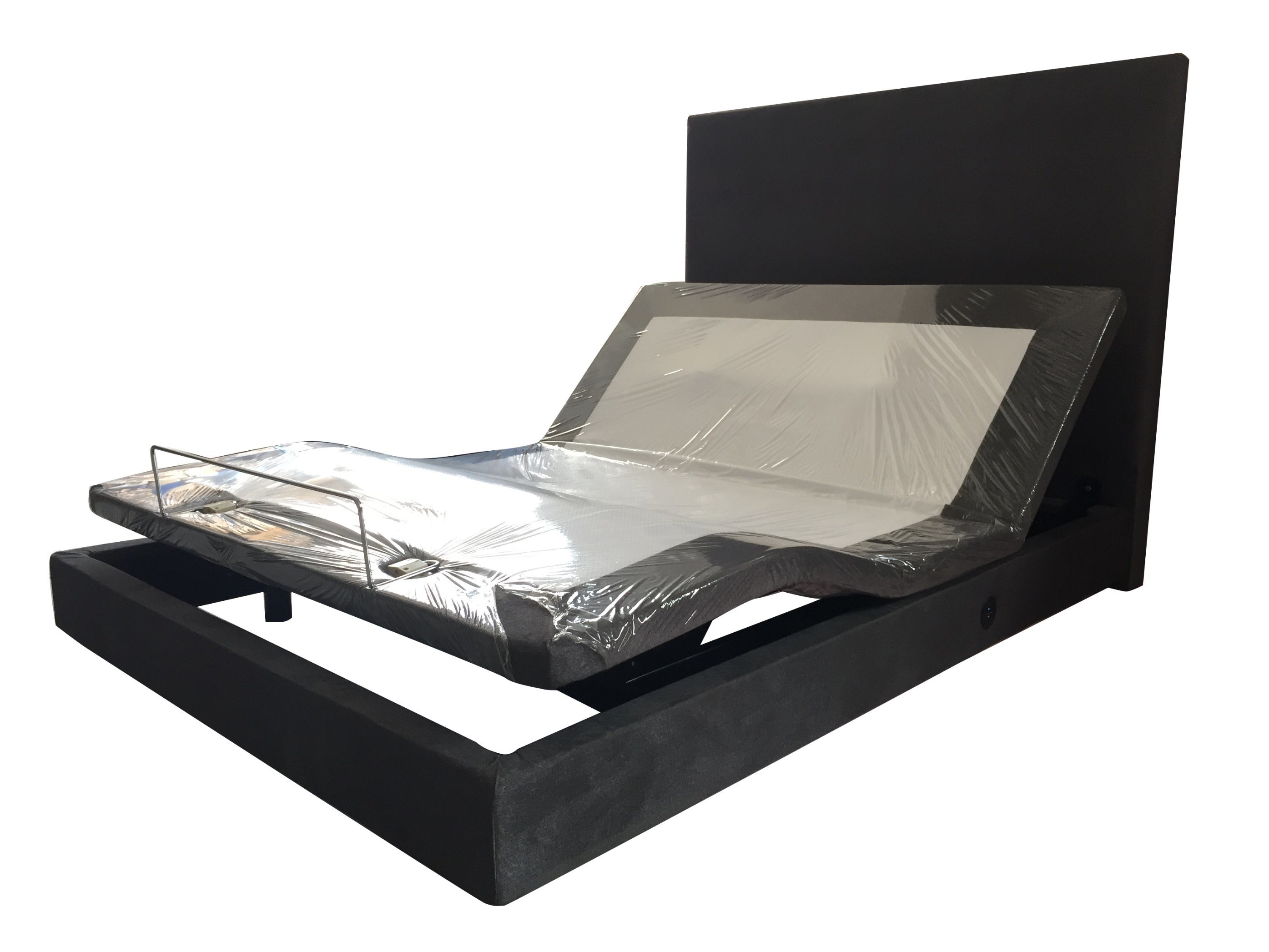 New Product USB Bed Electric Bed Adjustable Bed Frames with Surounding Headboard