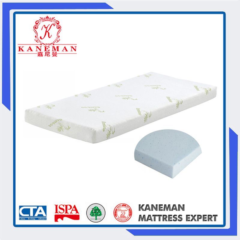 Good Sleep Well Thin Aloe Vera Memory Foam Mattress Topper Made in China