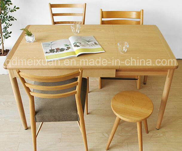 Solid Wooden Dining Table Living Room Furniture (M-X2427)