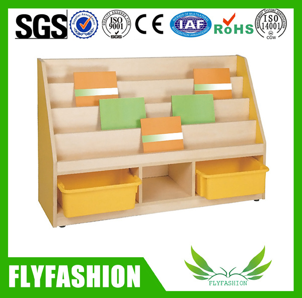 Multifunction Kid Furniture Wooden Book Shelf on Sale (SF-102C)