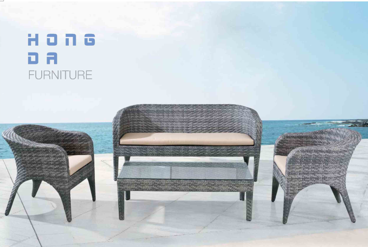 . Outdoor Leisure Rattan Sofa