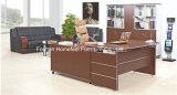 Anti-Scratch Wooden Office Manager Table Furniture (HF-B205)