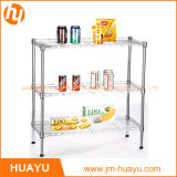 Three Tier Wire Steel Shelving