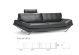 Home Furniture Modern Sofa with Genuine Leather Sofa Furniture