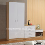 3 Piece Ottawa High Gloss Bedroom Furniture Set (A21B41C11)