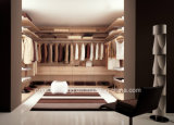 Solid Wood Walk-in Closet, Bedroom Wardrobe