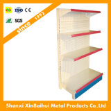 Adjustable Single-Side Metal Rack and Supermarket Shelving with Heavy Duty