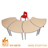 Colorful Wood Metal Adjustable Kids Table for Kindergarten