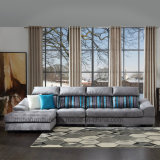 Living Room Furniture Nordic Style Fabric Corner Sofa