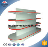 Powder Coated Supermarket Equipment Metal Gondola Shelf