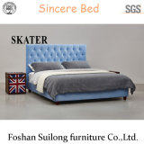 American Style Fabric Bed Leather Bed Bedroom