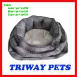 High Quaulity Cheap Snuggle Dog Cat Pet Beds (WY161074-2A/C)