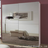 Bedroom Furniture Full Mirrored Sliding 2 Door Wardrobe (WB29)