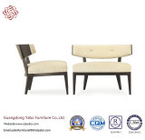 Hotel Furniture with Leisure Chair with White Leather (YB-0685B)