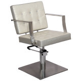 Crocodile Grain Leather Barber Styling Chair Stitching Diamond Hairdressing Chair