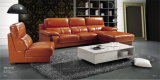 Modern Style Living Room Genuine Leather Sofa (SBL-9129)