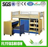 Popular Steel Bunk Bed with Cabinet for Wholesale (BD-12)