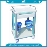 AG-CT006b1 with One Drawer Clinic Price for Hospital Dressing Trolley