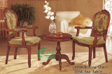 Wood Leisure Table with Wood Dining Chair (YF-AX609)