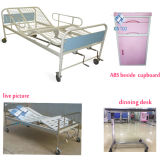 Adjustable Hospital Beds Medical Equipment Furniture Two-Cranks Manual