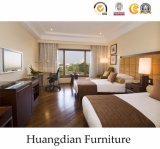 Commercial 4 Stars Wooden Bedroom Set for Hotel Furniture (HD002)