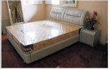 Customized Bedroom Real Leather Fabulous Bed 8231