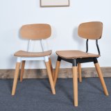 Foshan Factory European Style Wooden Chair for Cafe Furniture