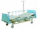 Mobile High Quality Fowler Manual Hospital Bed (Two Functions)