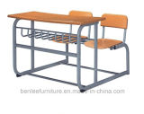 Metal Modern School Classroom Desks/Chairs for 2 Seats (BL-K035)