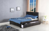 Uphostery PU Leather Queen Drawer Bed (OL17159)