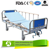 SK042-3 2 Crank Hospital Manual Bed With Guard Rails