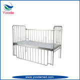 Stainless Steel Pediatric Bed with Foldable Side Rail