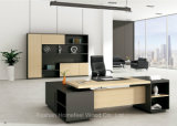 Wooden Melamine Office Furniture Manager Table Executive Desk (HF-FD008)