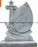 The Cross Headstone Marble Tombstone Creative Monument for European/American